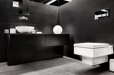 Ванная комната в темных тонах: фото и дизайн