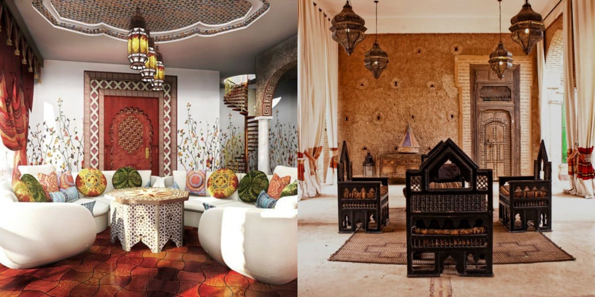 арабский стиль в интерьере: диван